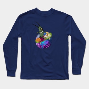 plankton the thief Long Sleeve T-Shirt